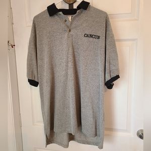 (845) Caribbean Side Men's Polo Shirt, Size: XL, Color: Grey, NWT